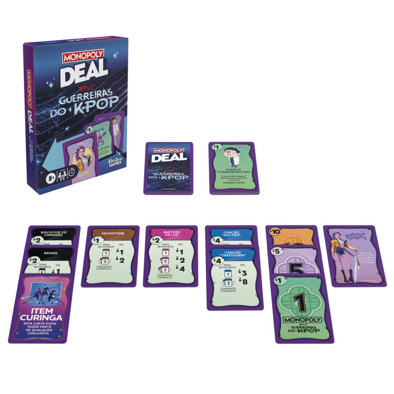 Monopoly Deal: KPop Demon Hunters Card Game