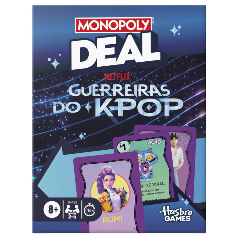 Monopoly Deal: KPop Demon Hunters Card Game