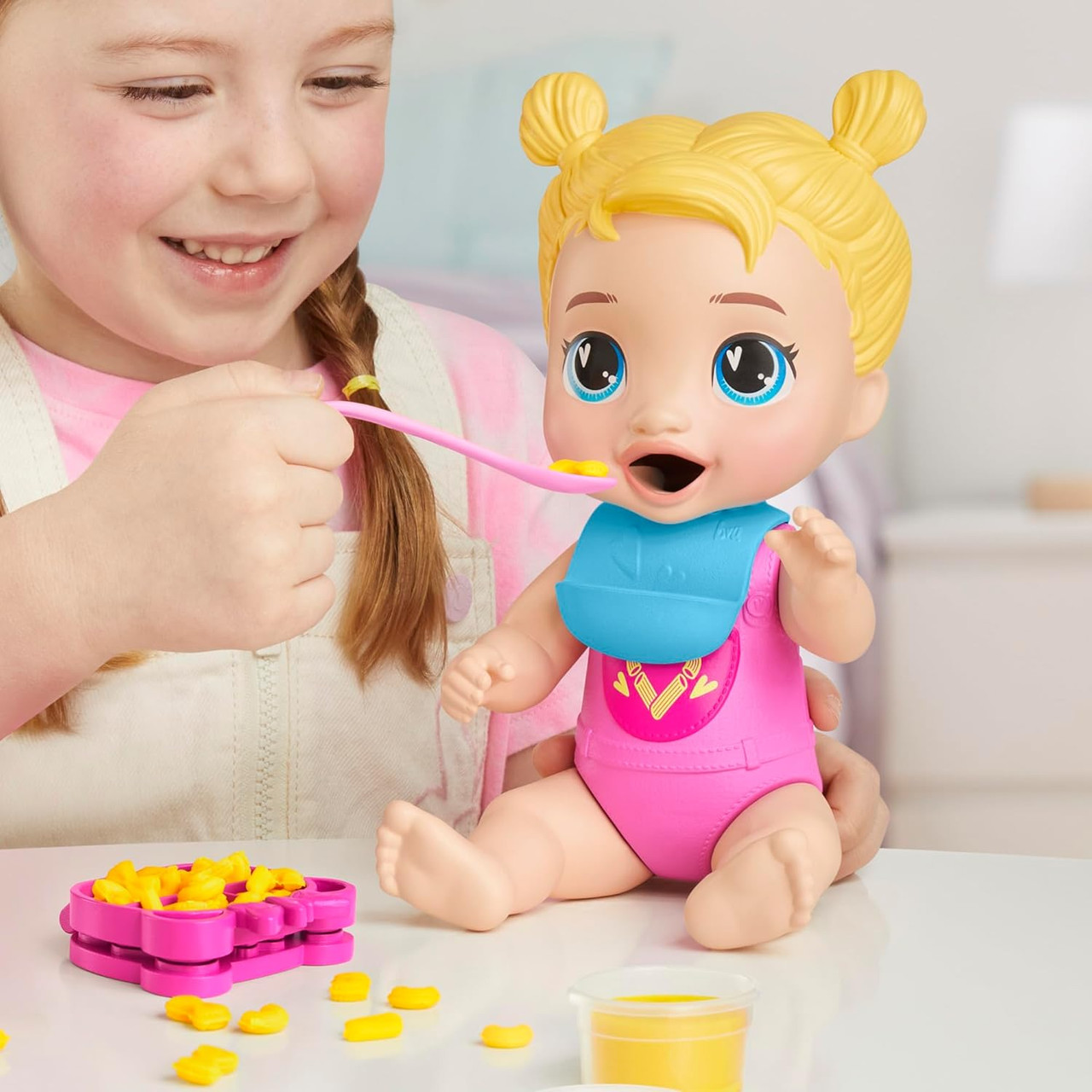 Baby Alive Dinnertime Creations Blonde Hair Baby Doll