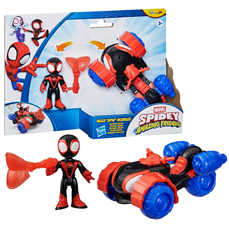 Marvel Spidey and His Amazing Friends 3 inch Action Figures & Vehicles