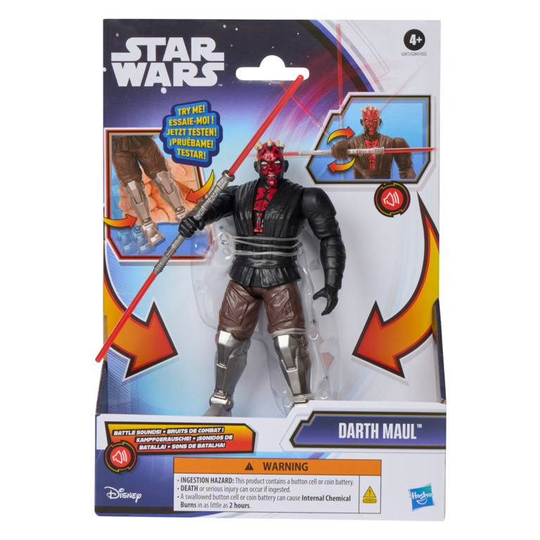 Star Wars Actionverse Deluxe Saga Darth Maul or Chewbacca Action Figure