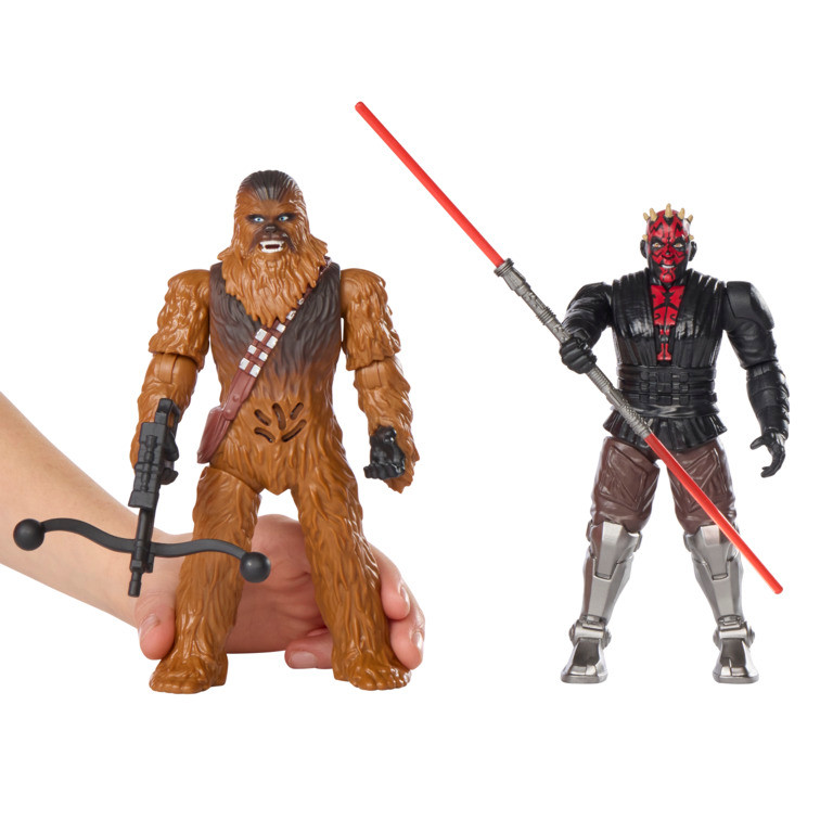 Star Wars Actionverse Deluxe Saga Darth Maul or Chewbacca Action Figure
