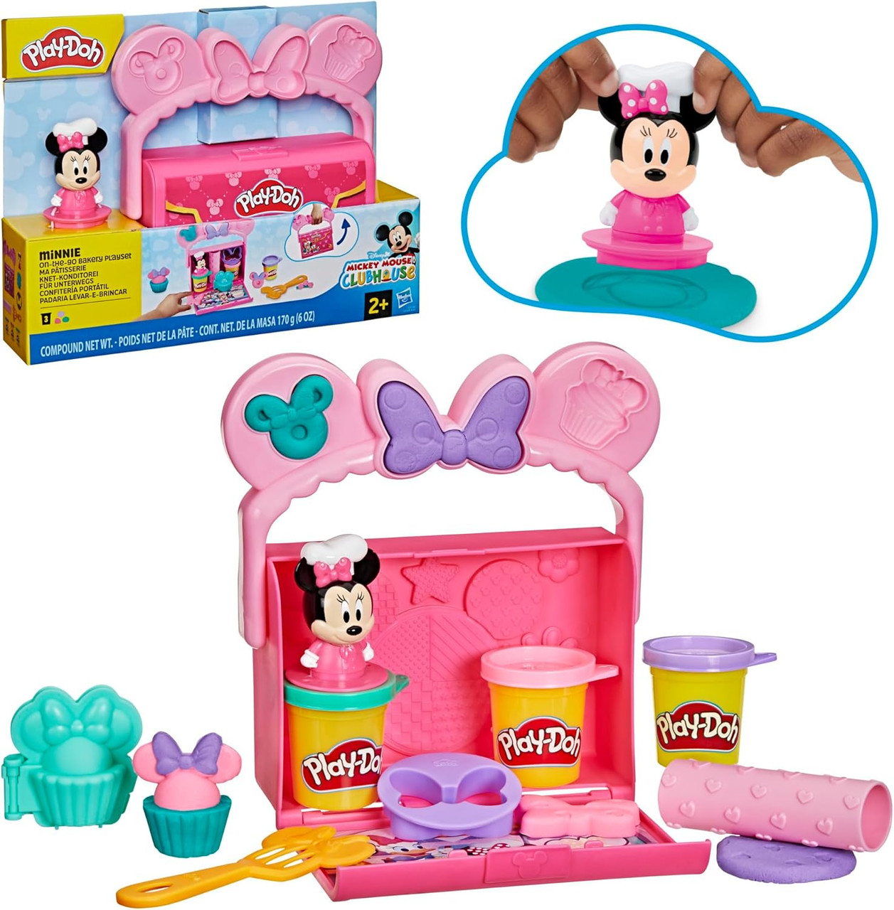 Play-Doh Disney Jr. On The Go Bakery Playset