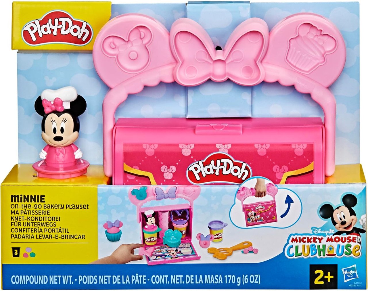 Play-Doh Disney Jr. On The Go Bakery Playset