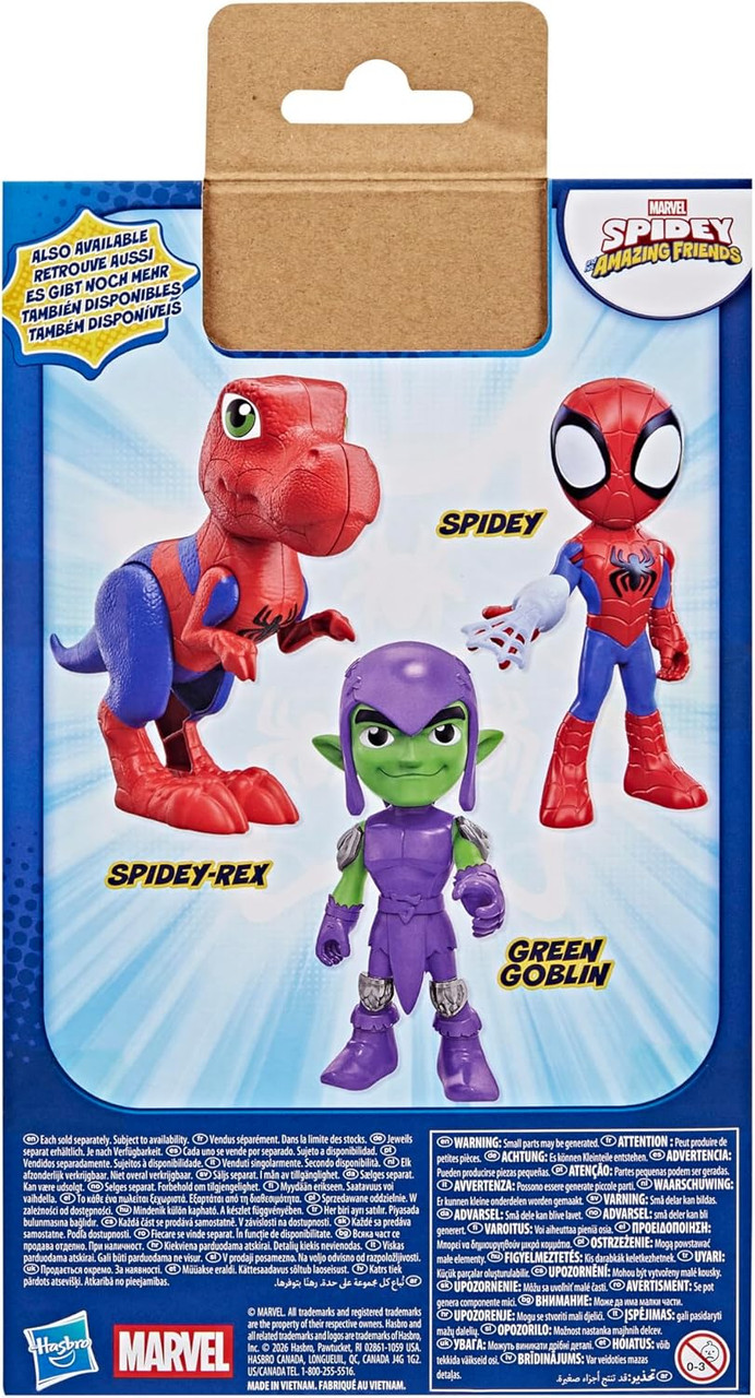 Marvel Spidey and His Amazing Friends Spidey-Rex Supersized Action Figure