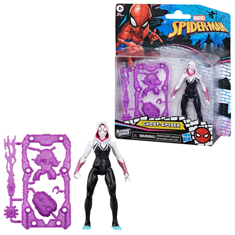 Marvel Spider-Man ActionVerse Action Figures with Gears