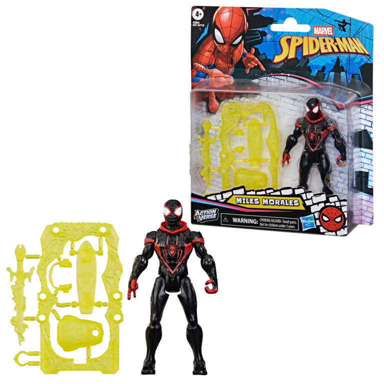 Marvel Spider-Man ActionVerse Action Figures with Gears