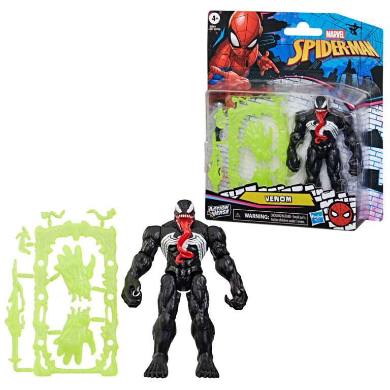 Marvel Spider-Man ActionVerse Action Figures with Gears
