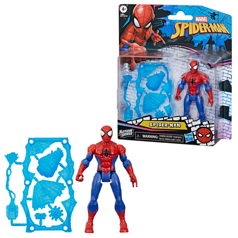Marvel Spider-Man ActionVerse Action Figures with Gears