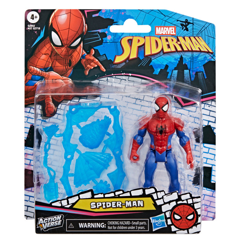 Marvel Spider-Man ActionVerse Action Figures with Gears