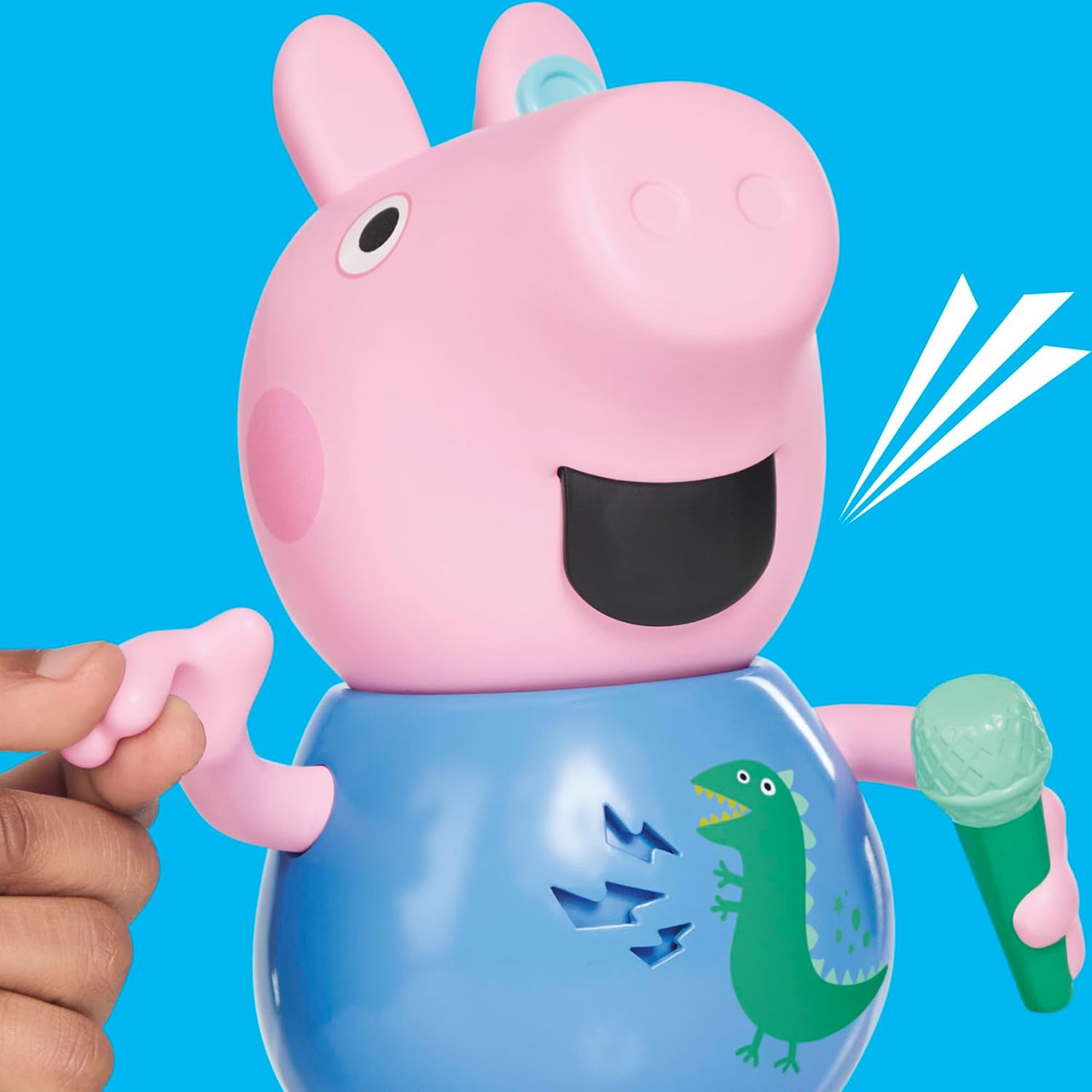 Peppa Pig Joke & Sing George Figure