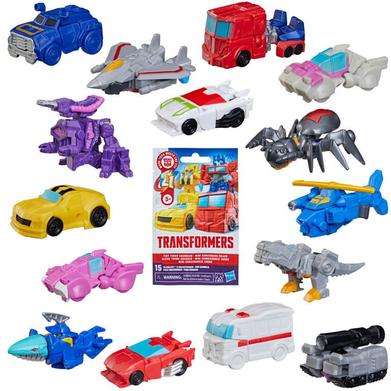 Transformers Tiny Turbo Changers Mini Action
Figures