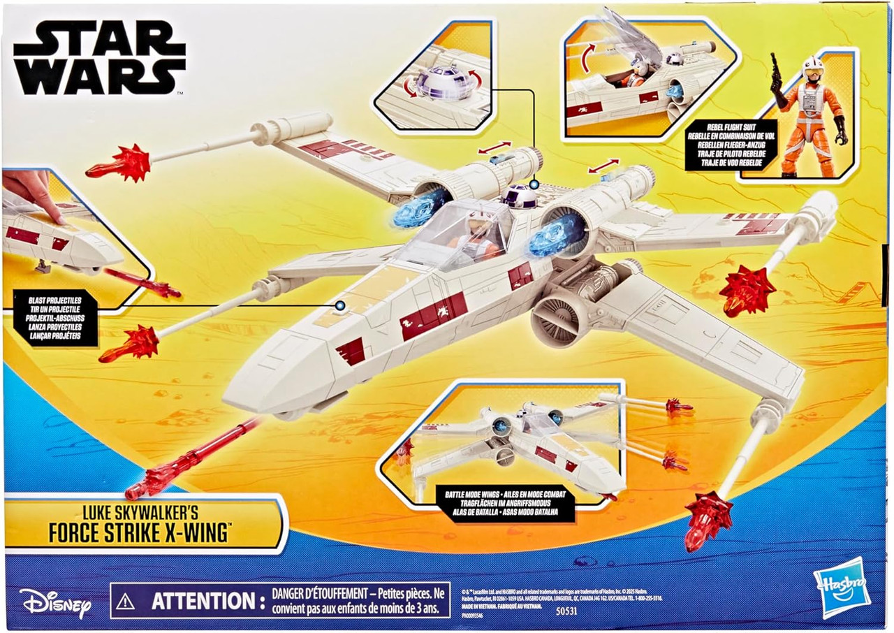 Star Wars Epic World of Action Luke Skywalker's
Force Strike X-wing