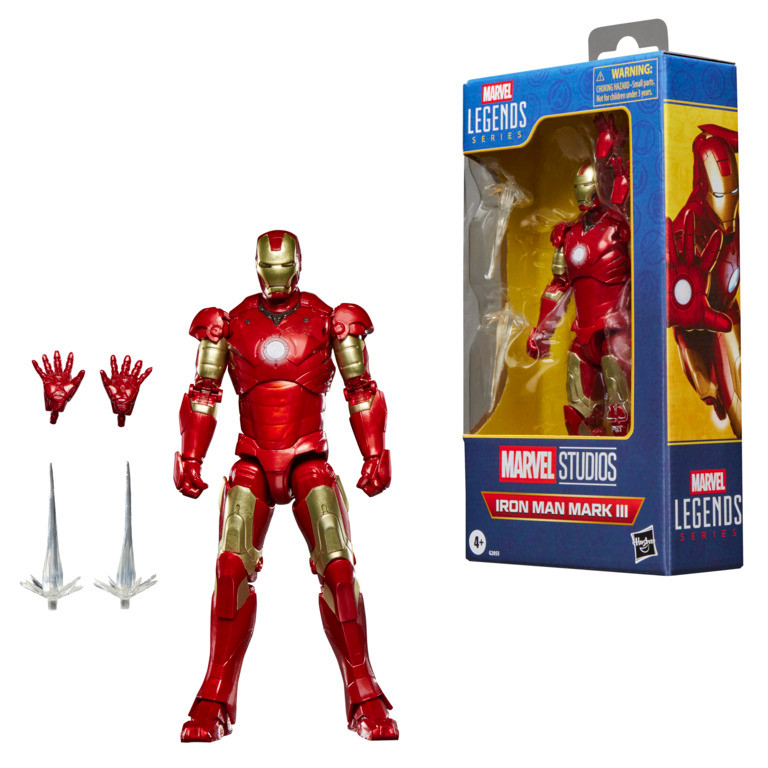 Marvel Legends Series Iron Man Mark III Action
Figure