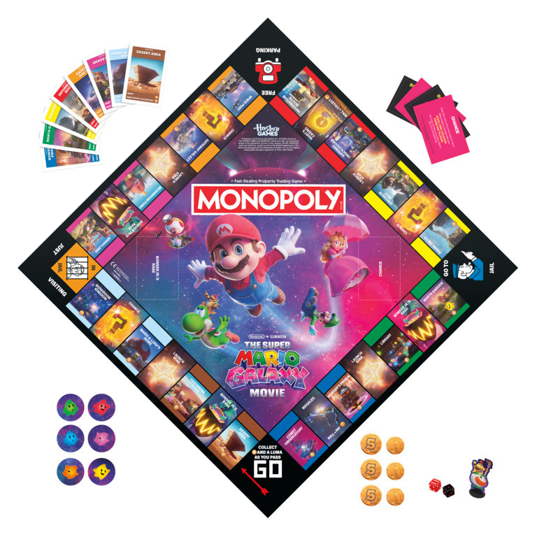 Monopoly: The Super Mario Galaxy Movie Edition
Board Game
