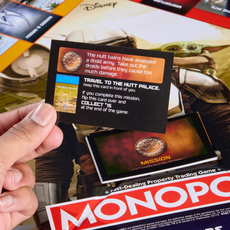 Monopoly: Star Wars The Mandalorian and Grogu Edition Board Game