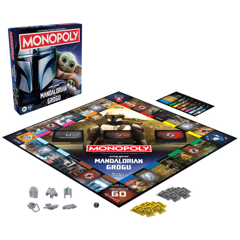 Monopoly: Star Wars The Mandalorian and Grogu Edition Board Game