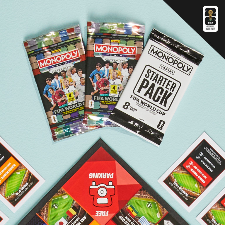 Monopoly Panini Prizm: FIFA World Cup Board
Game