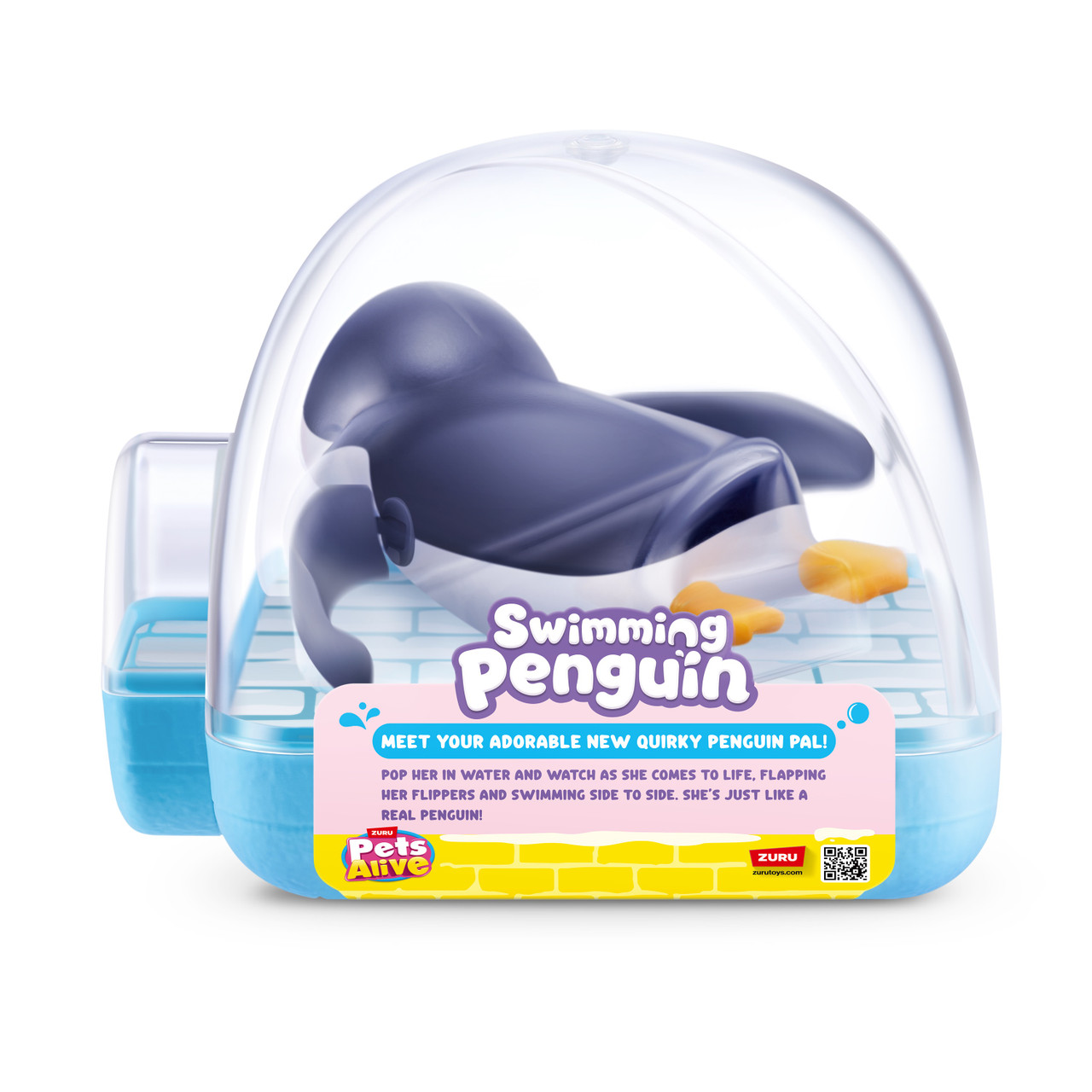 ZURU Pet's Alive Swimming Penguin S1