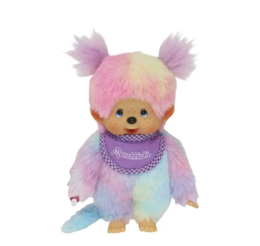 Monchhichi - Tie & Dye Plush Girl Plush Doll