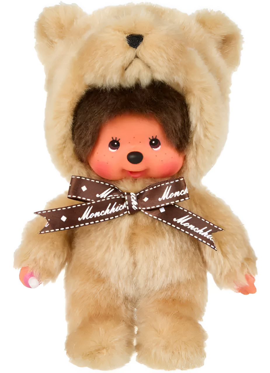 Monchhichi - Animal Monchhichi Teddy Bear Plush Doll