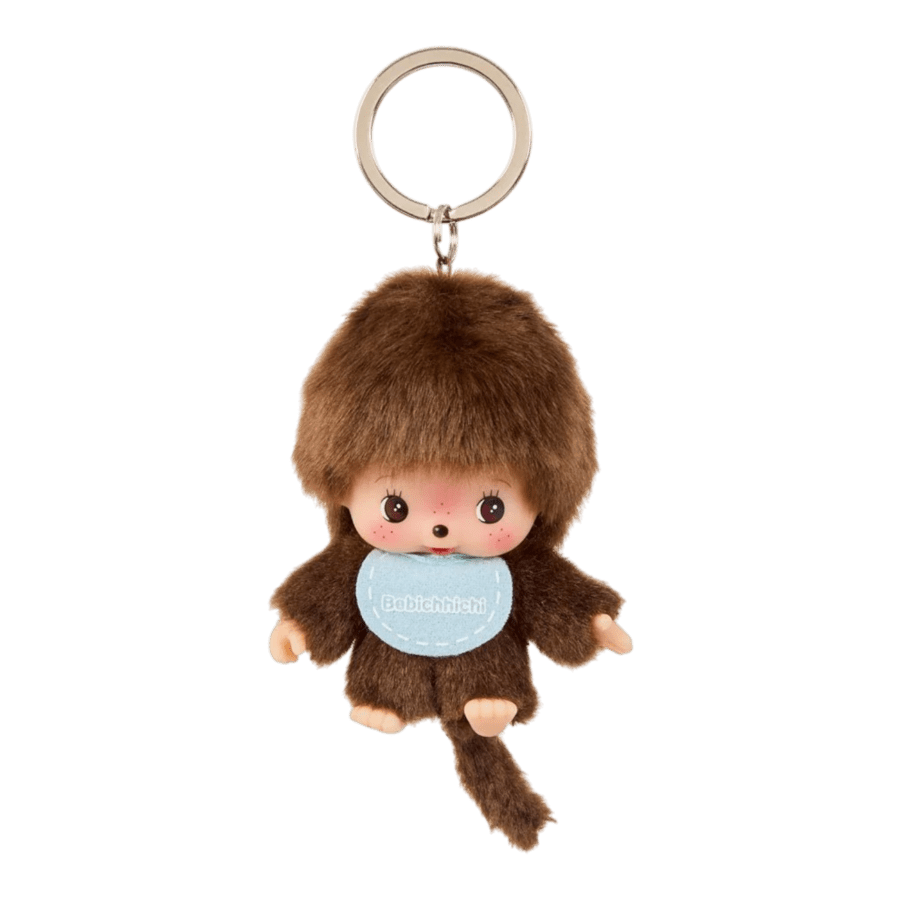 Monchhichi - Mini Bebichhichi Boy KC Plush Keyring