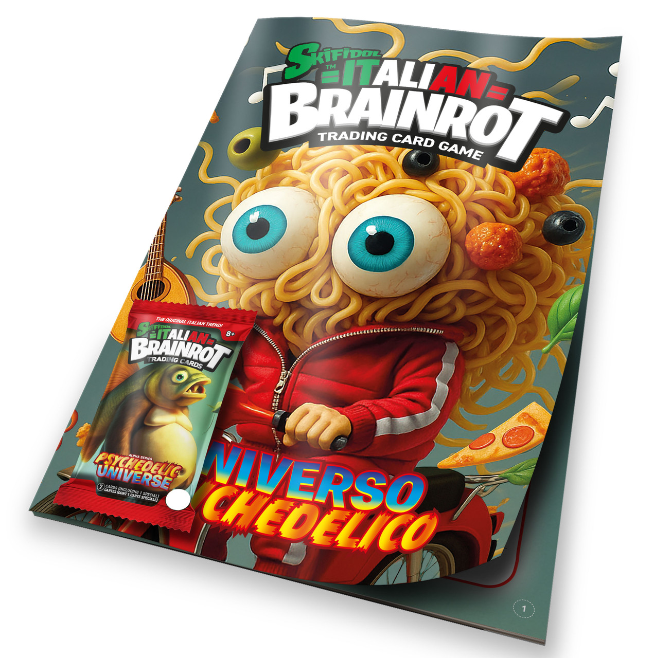Skifidol Italian Brainrot Trading Card Game Starter Pack - Alpha Series