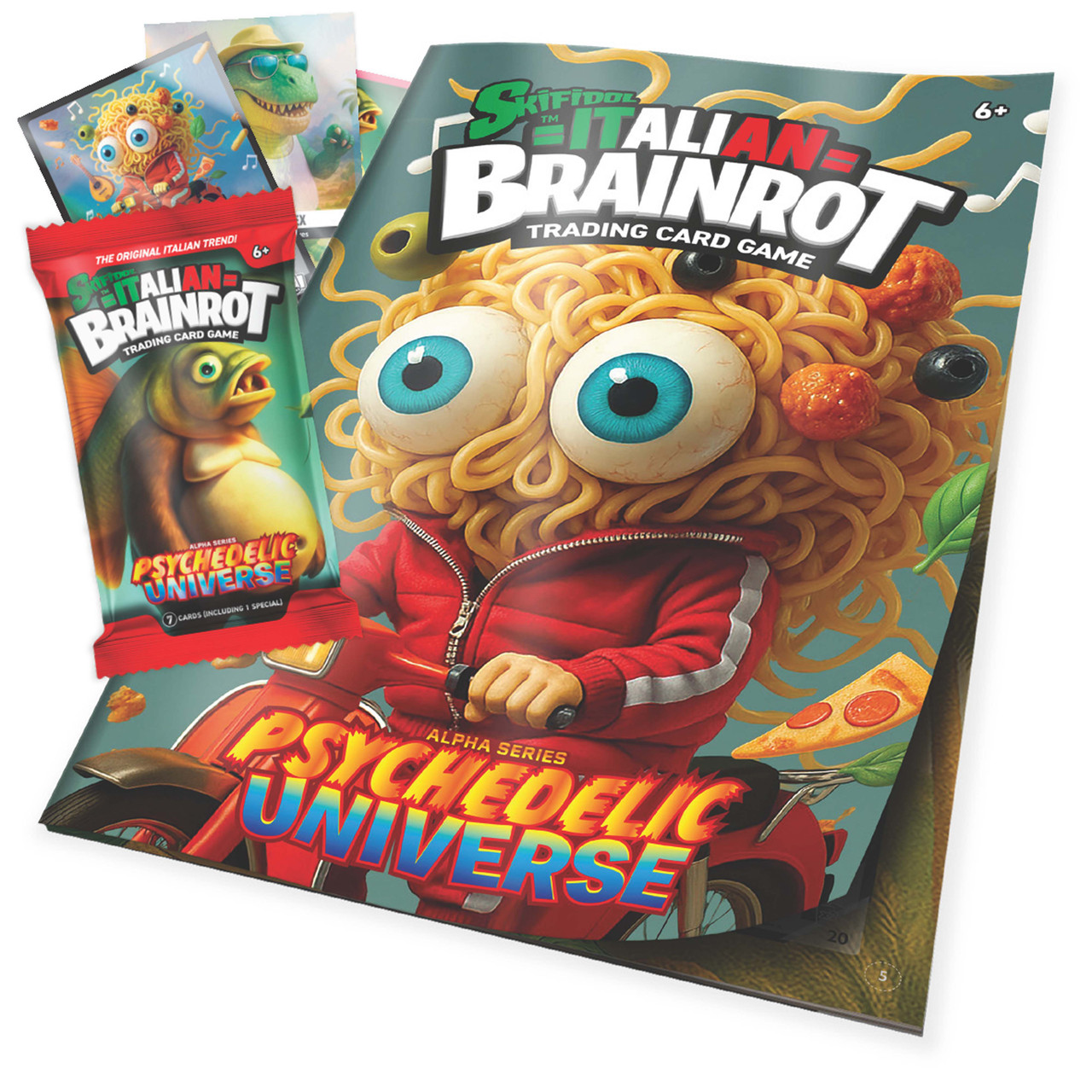 Skifidol Italian Brainrot Trading Card Game Starter Pack - Alpha Series