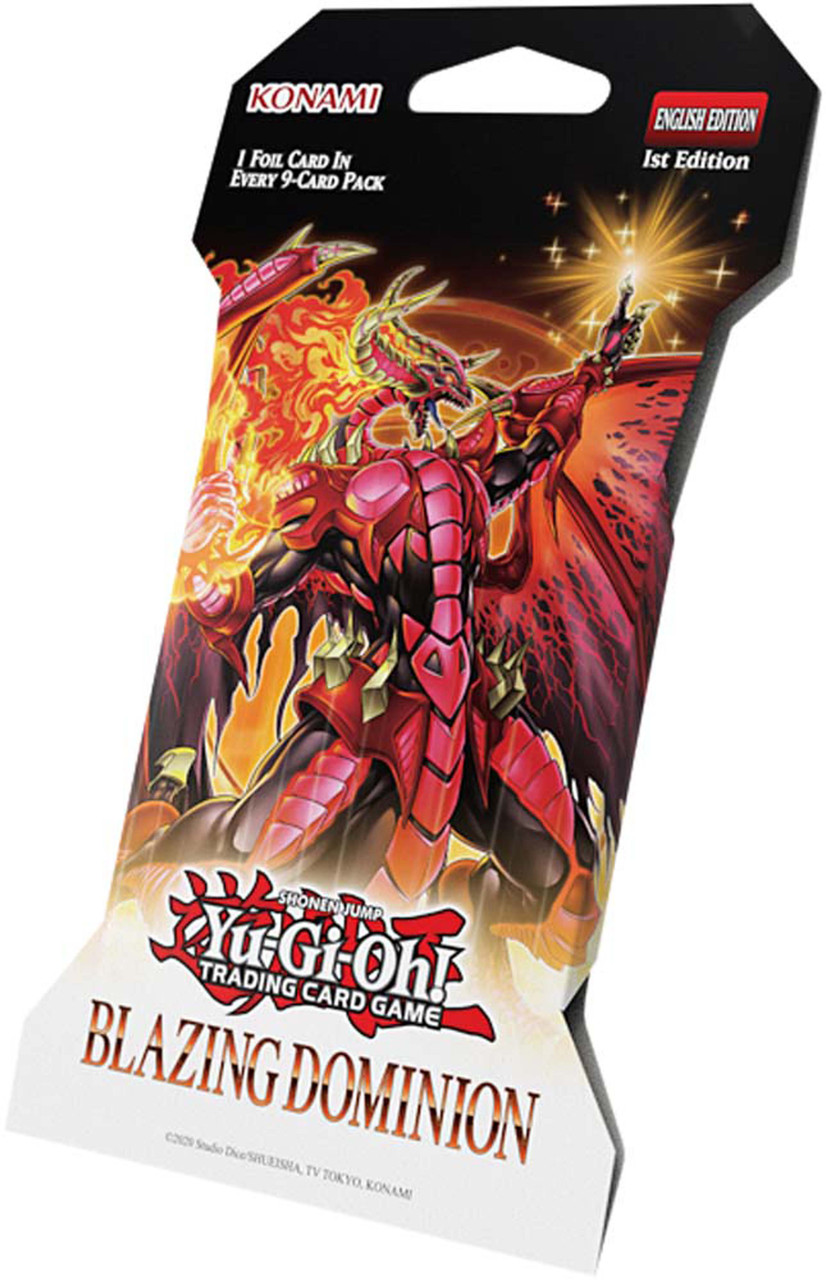 Yu-Gi-Oh! TCG Blazing Dominion Blister Card