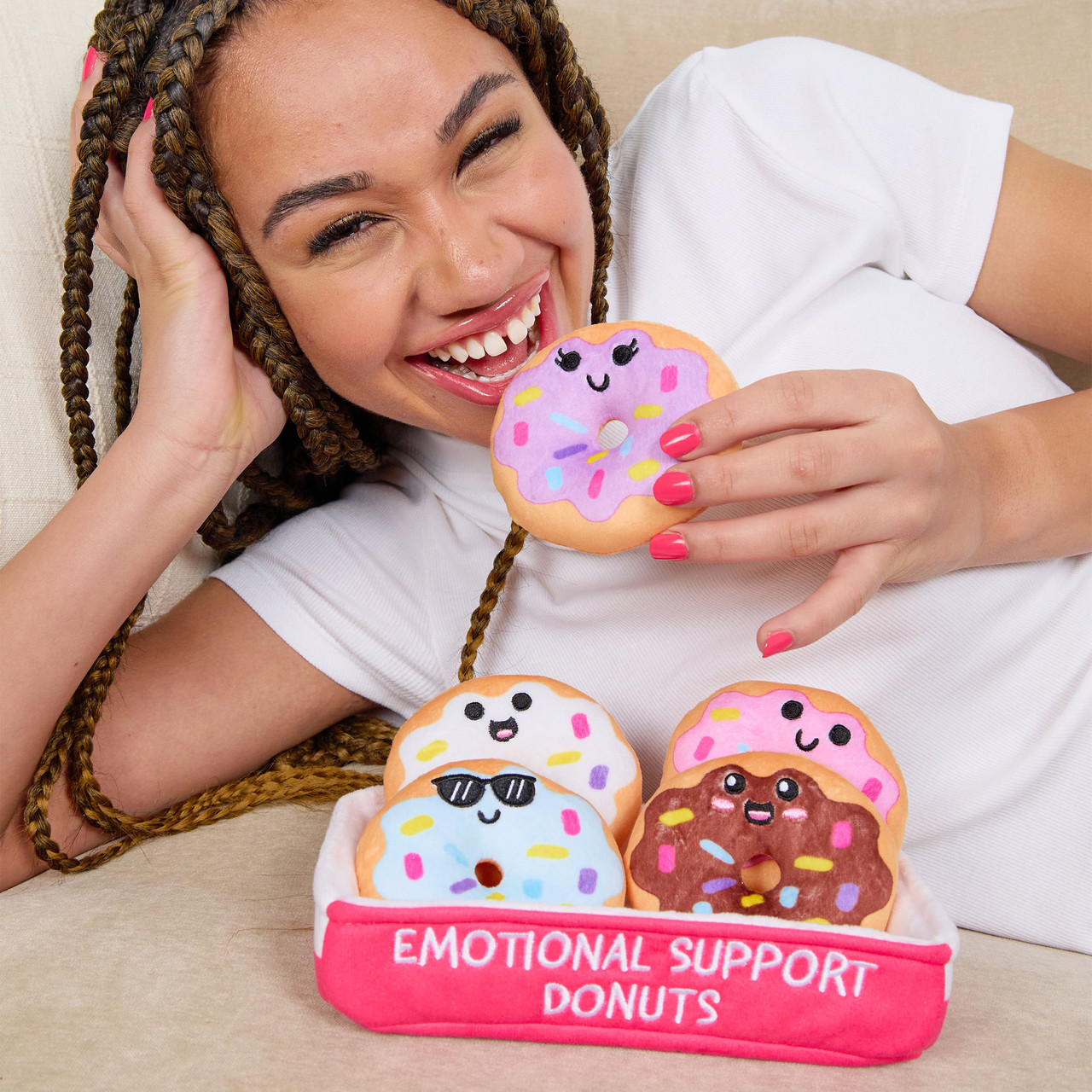 Emotional Support Pals - Donuts Plush