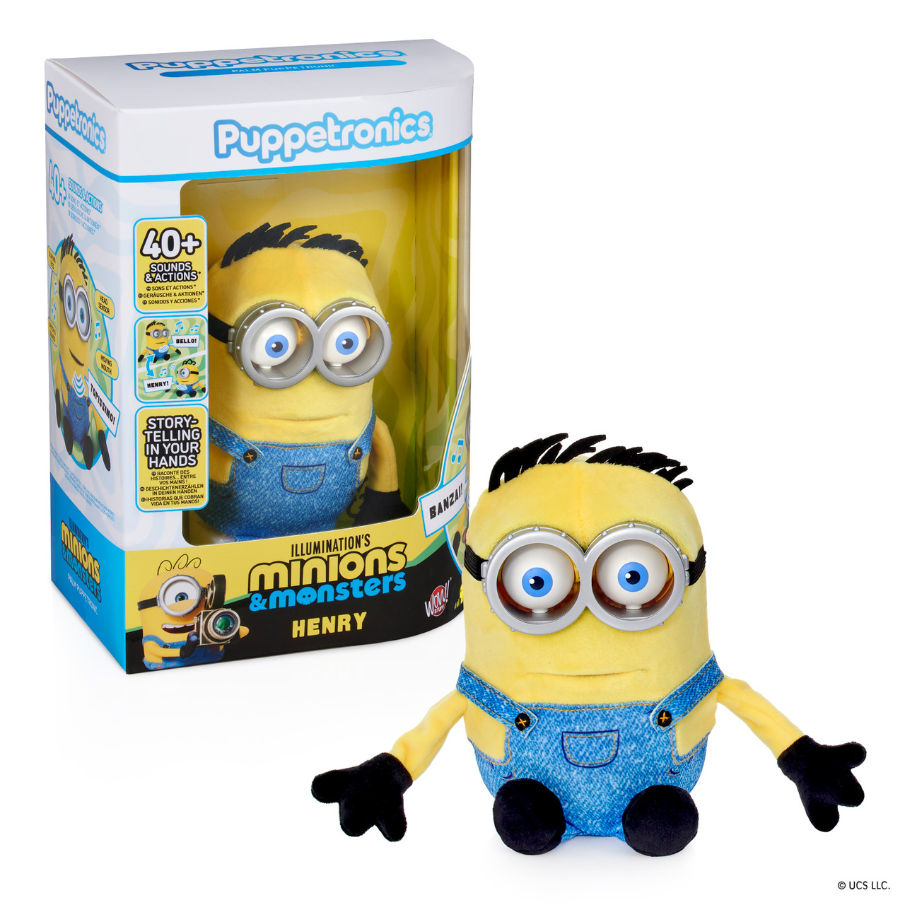 Minions & Monsters Palm Puppetronics - Henry