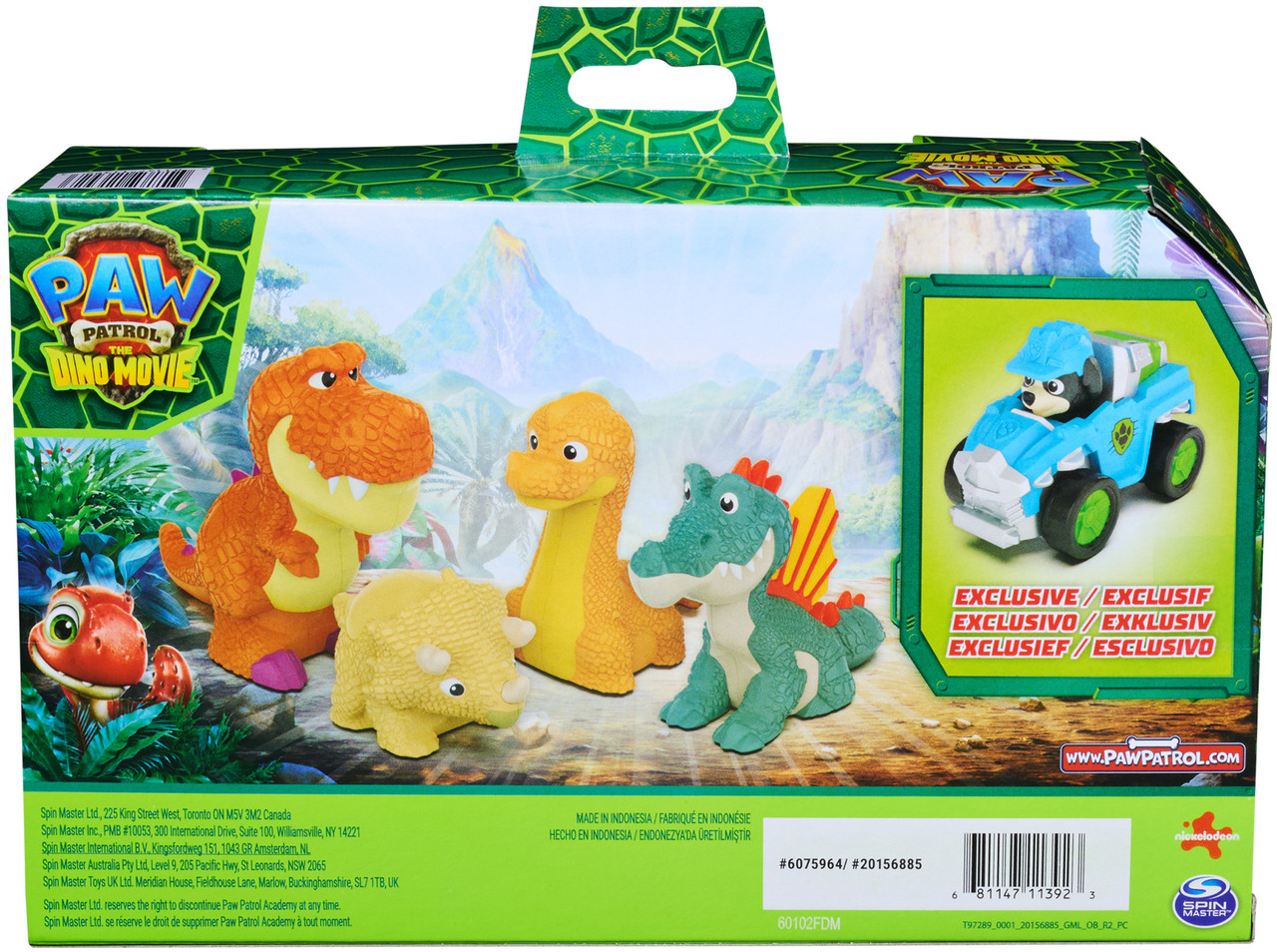 Paw Patrol The Dino Movie - Pup Squad Dino Crew