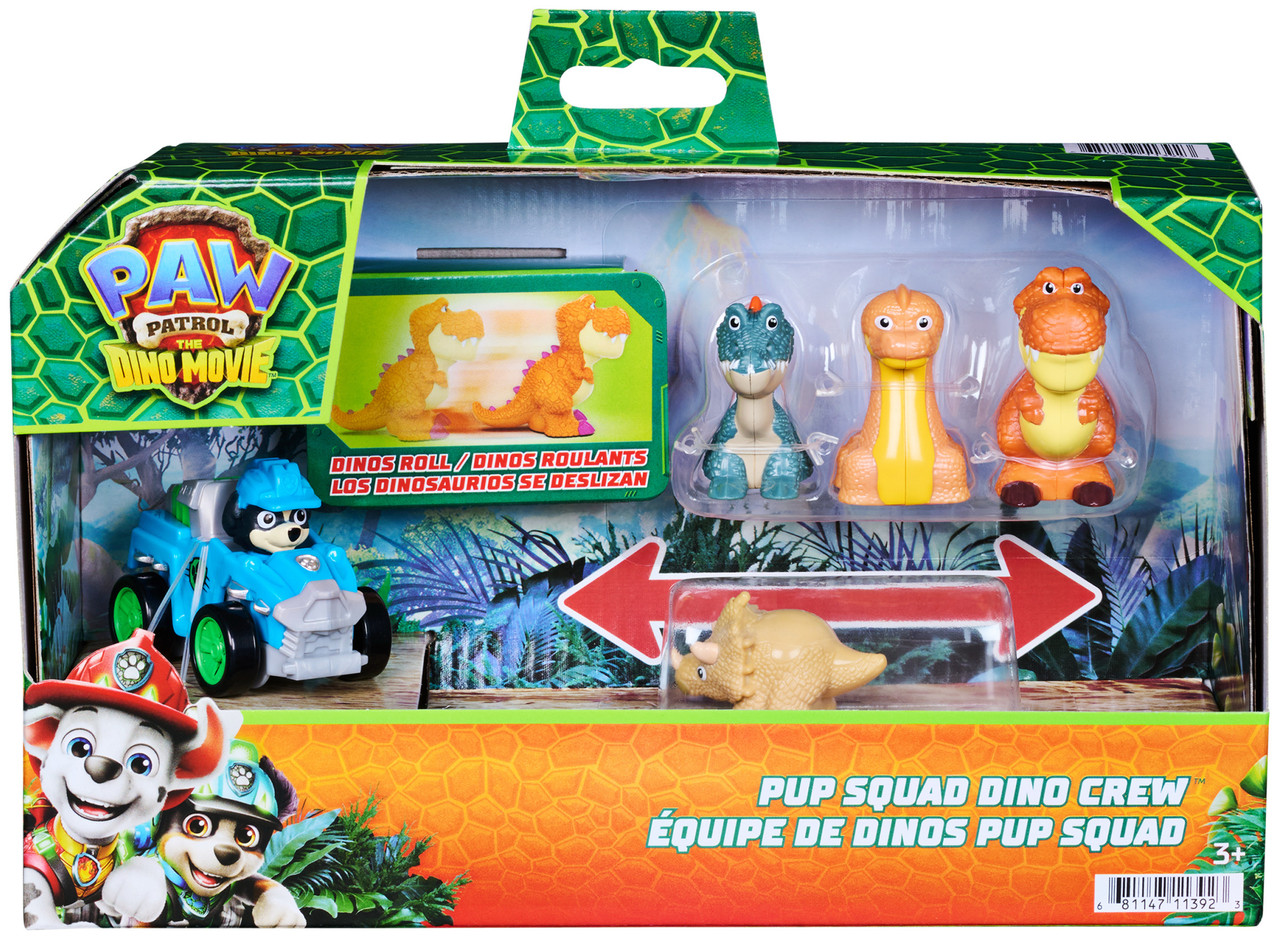 Paw Patrol The Dino Movie - Pup Squad Dino Crew