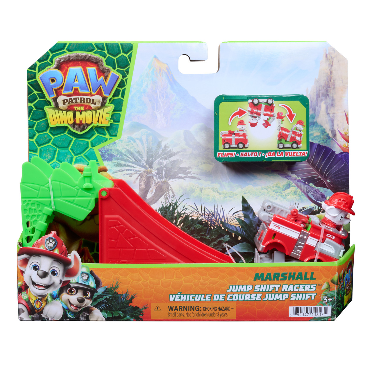Paw Patrol The Dino Movie - Jump Shift Racers