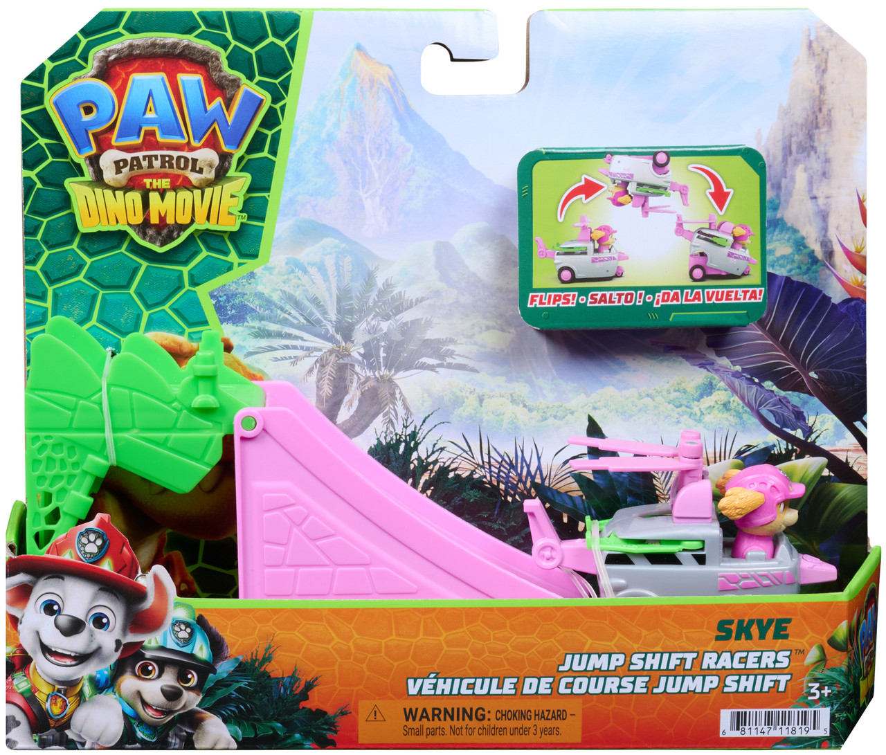 Paw Patrol The Dino Movie - Jump Shift Racers