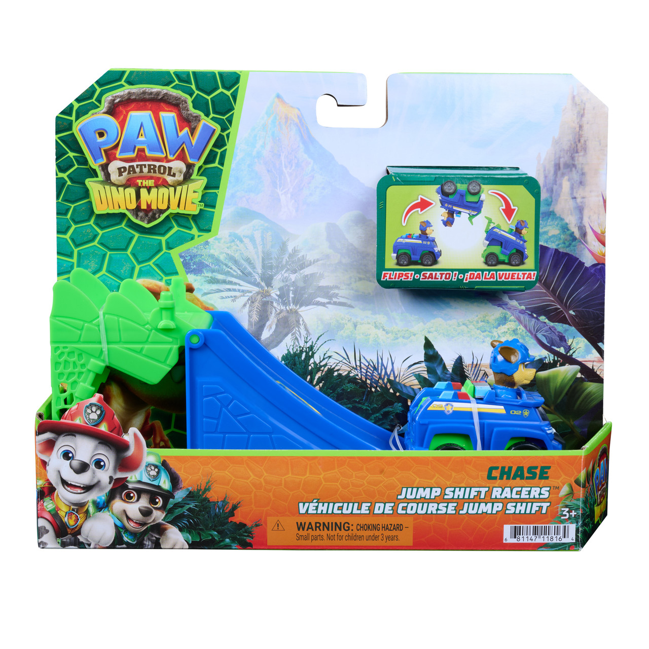 Paw Patrol The Dino Movie - Jump Shift Racers