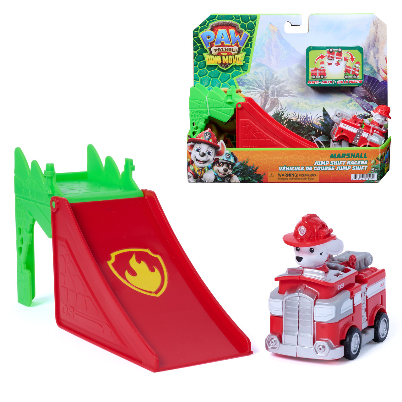 Paw Patrol The Dino Movie - Jump Shift Racers