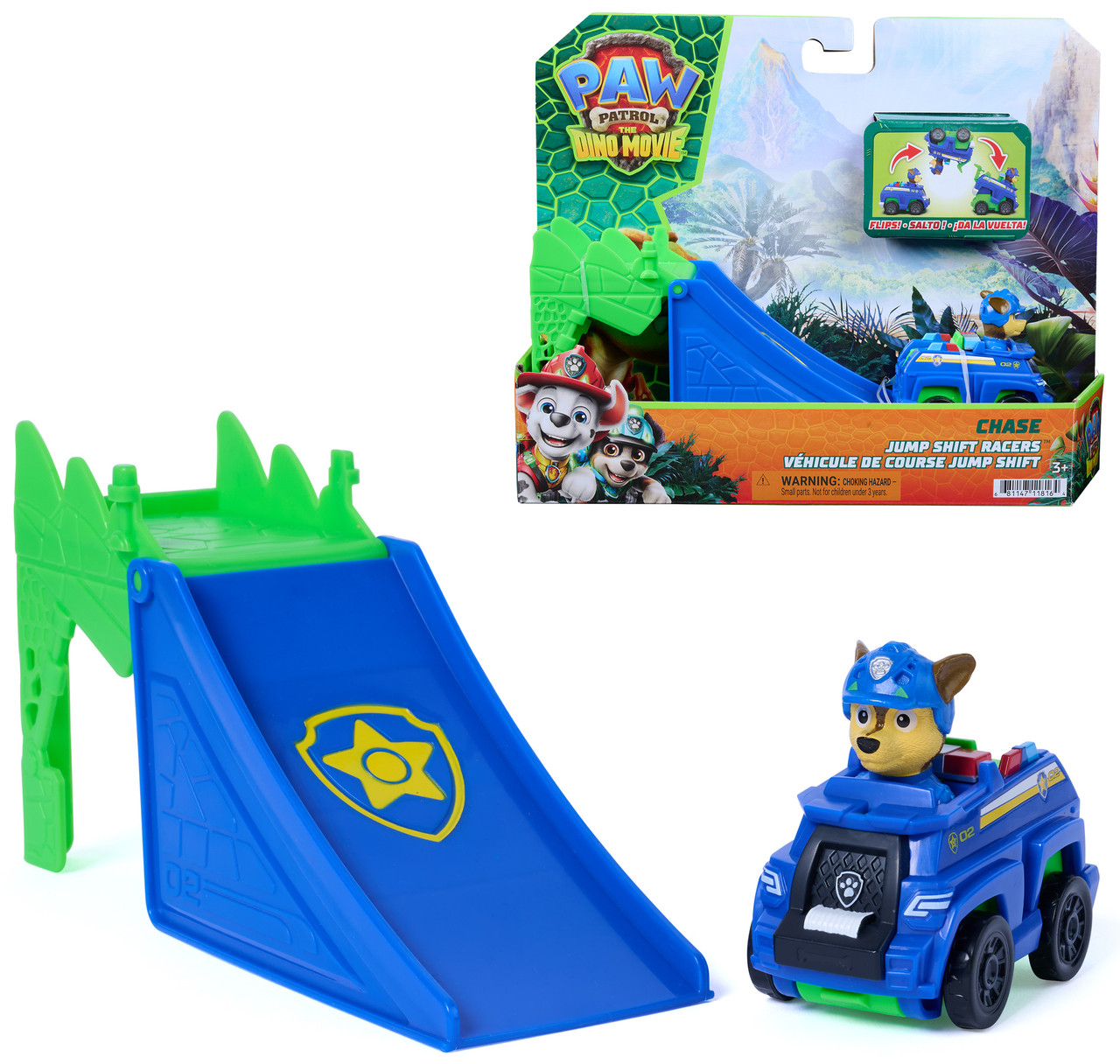 Paw Patrol The Dino Movie - Jump Shift Racers