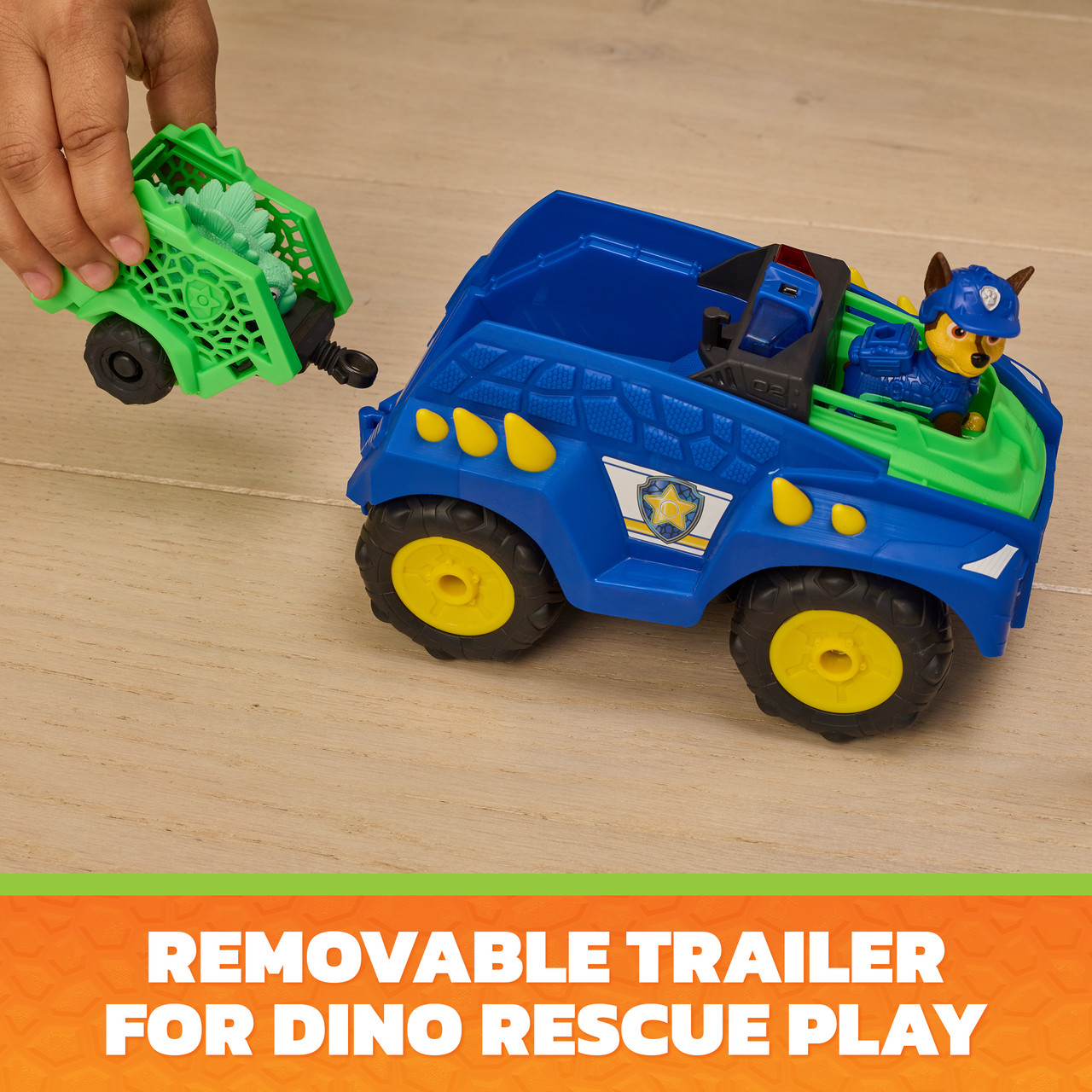 Paw Patrol The Dino Movie - Dino Tow & Dash RC