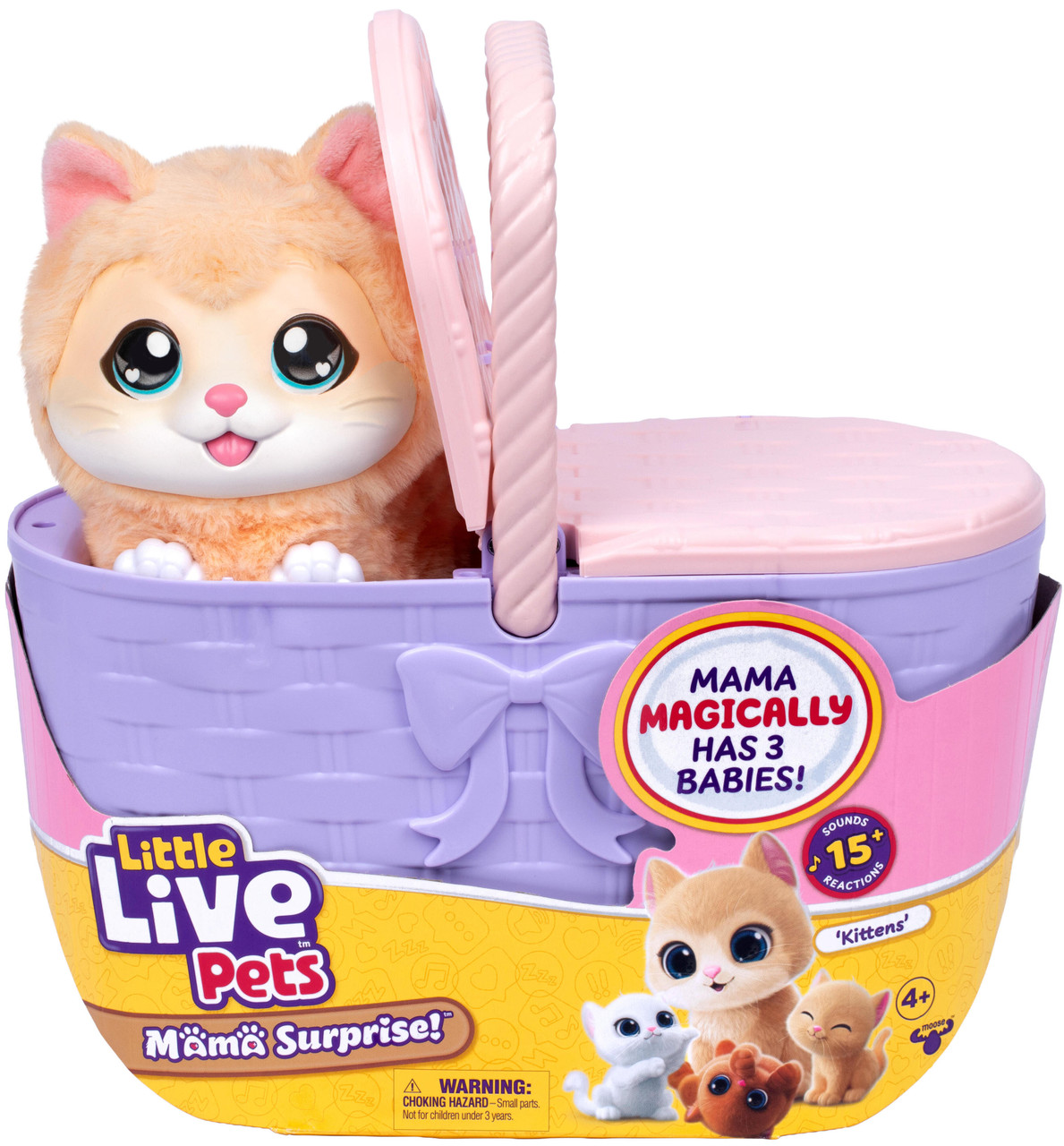 Little Live Pets Mama Surprise Kittens Playset