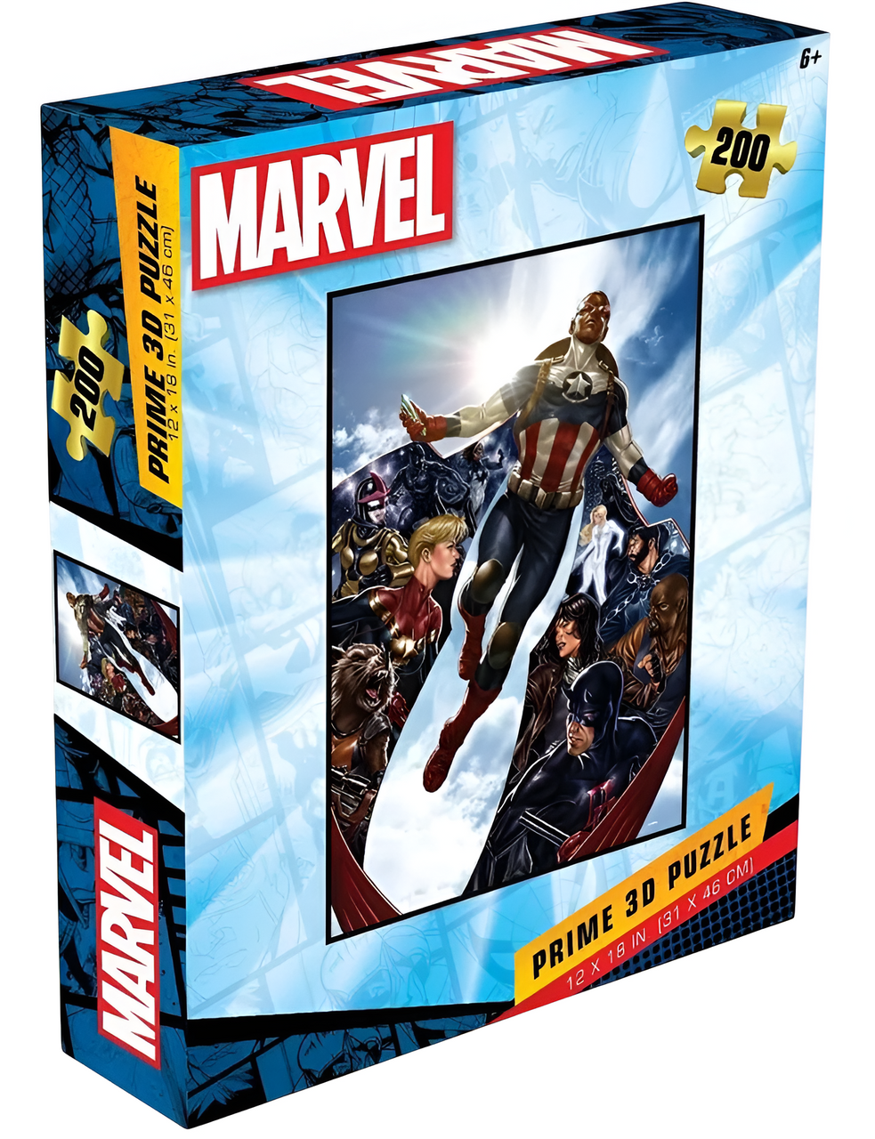 Marvel Universe - Avengers 3D Puzzle 200pcs