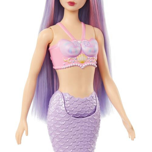 Barbie Mermaid Doll with Pink & Lilac Fantasy Hair HRR06