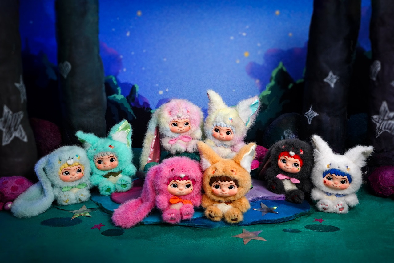 Wakuku Bunny & Fox Mischief Diary Series Figures 