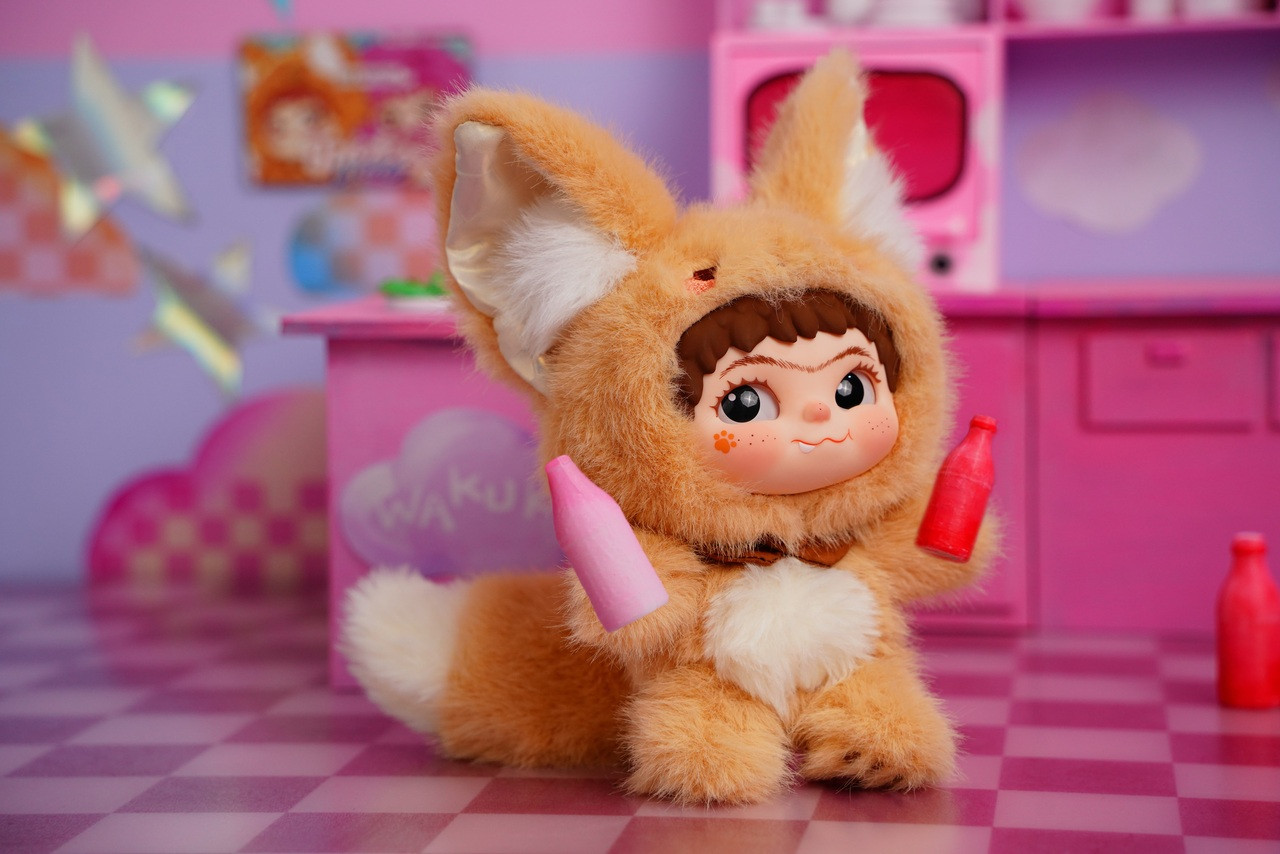 Wakuku Bunny & Fox Mischief Diary Series Figures 