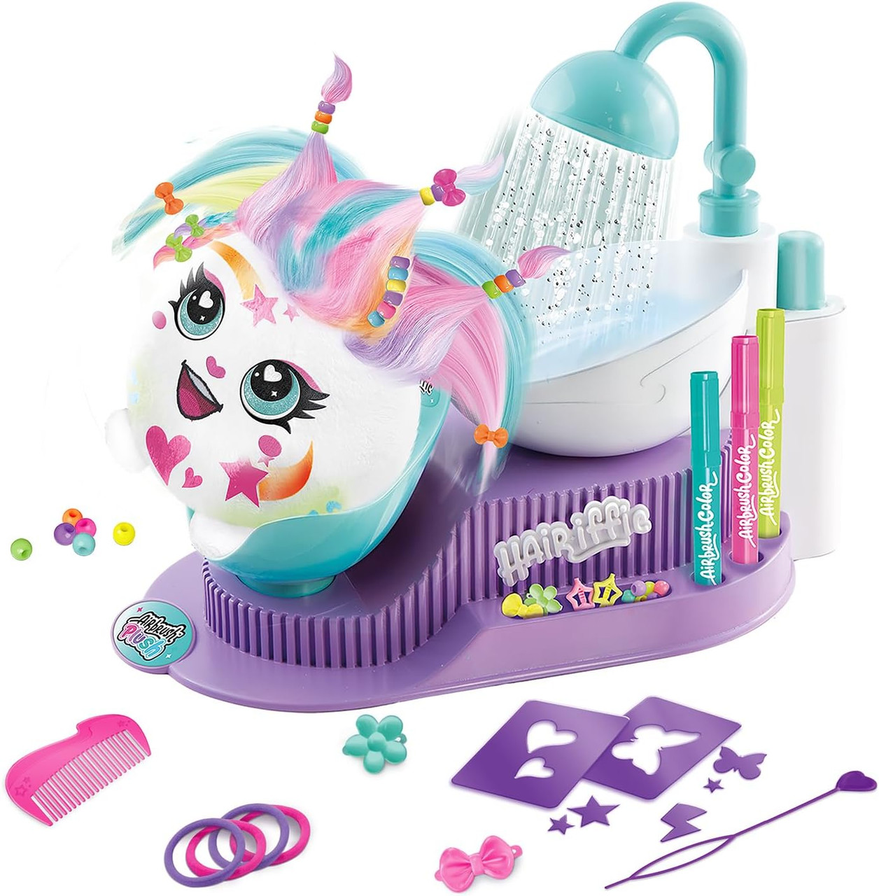 Airbrush Plush Hair-iffic Hair Style Salon 