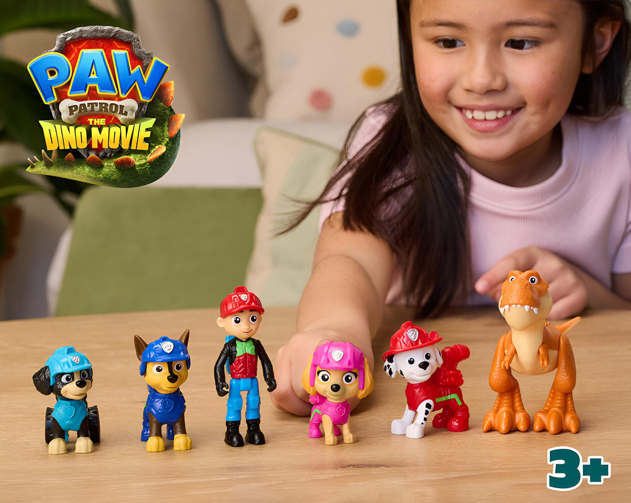 Paw Patrol The Dino Movie - Dino Adventure Figure Pack