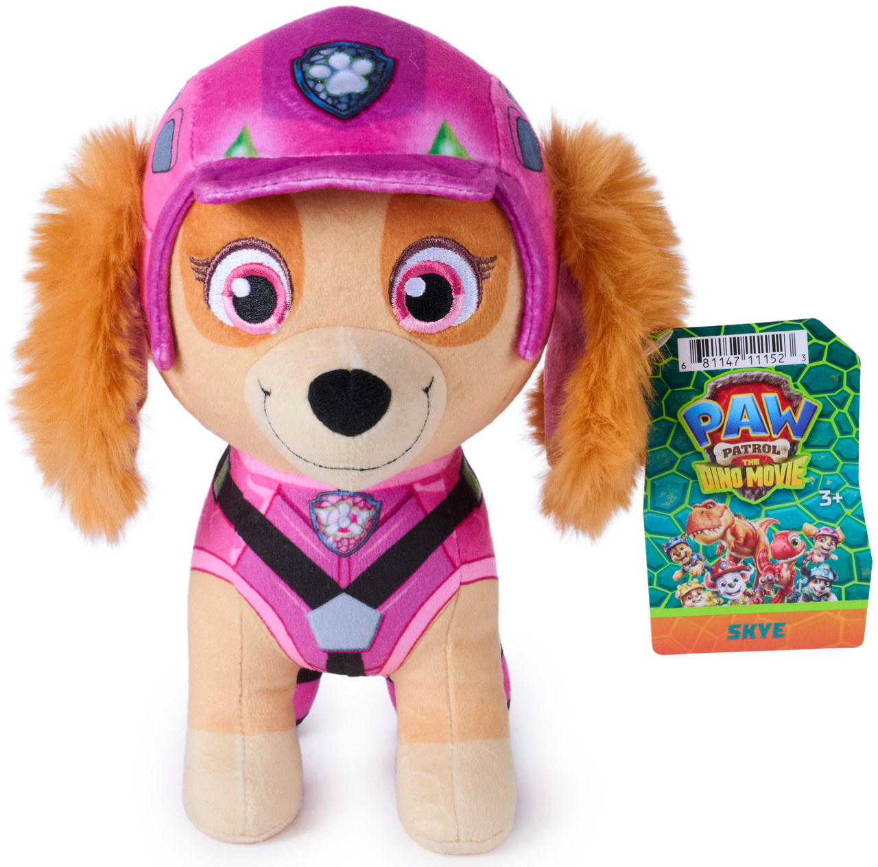 Paw Patrol The Dino Movie 8-inch Plush