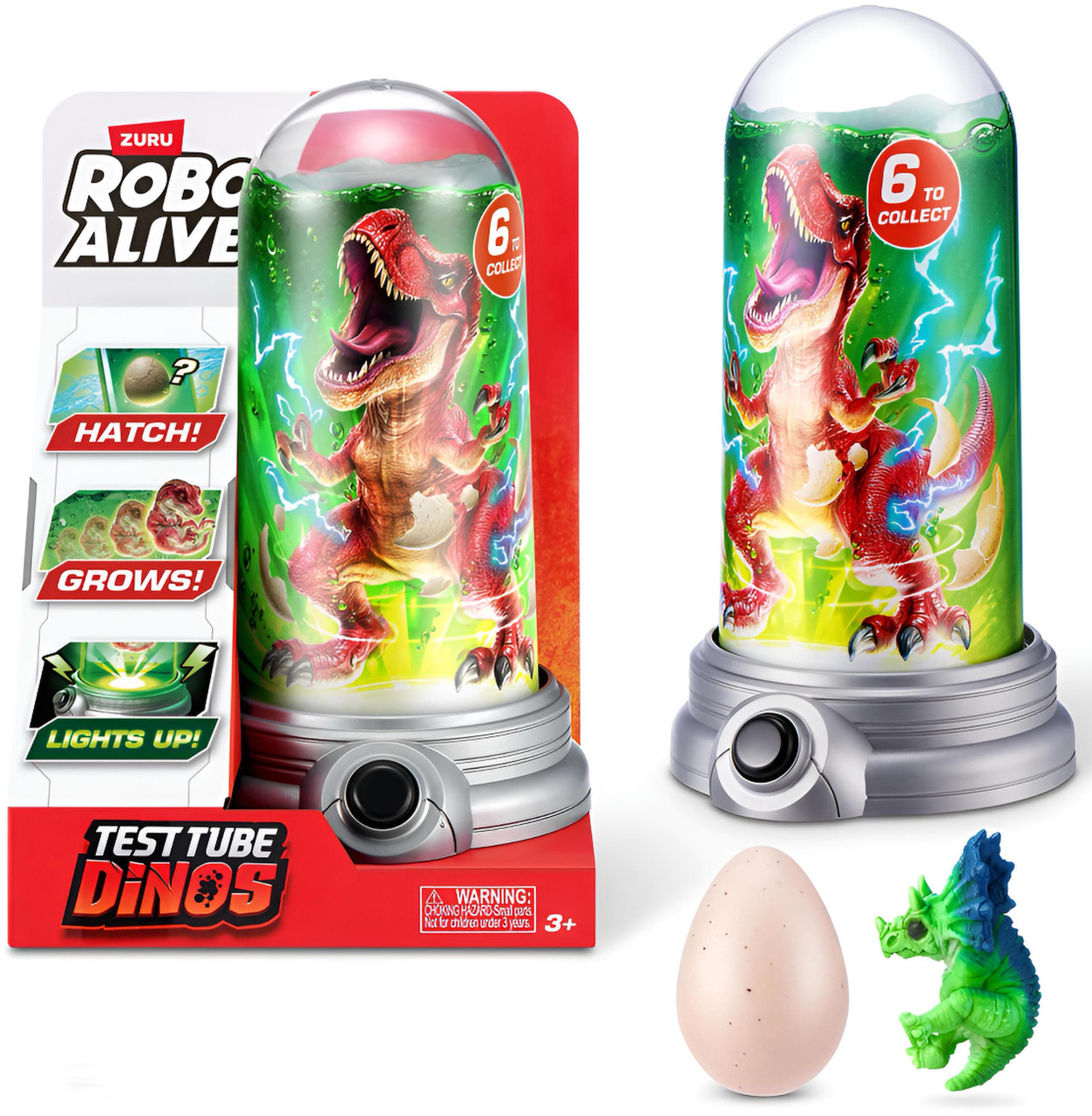 ZURU Robo Alive Test Tube Dinos Blind Tube
