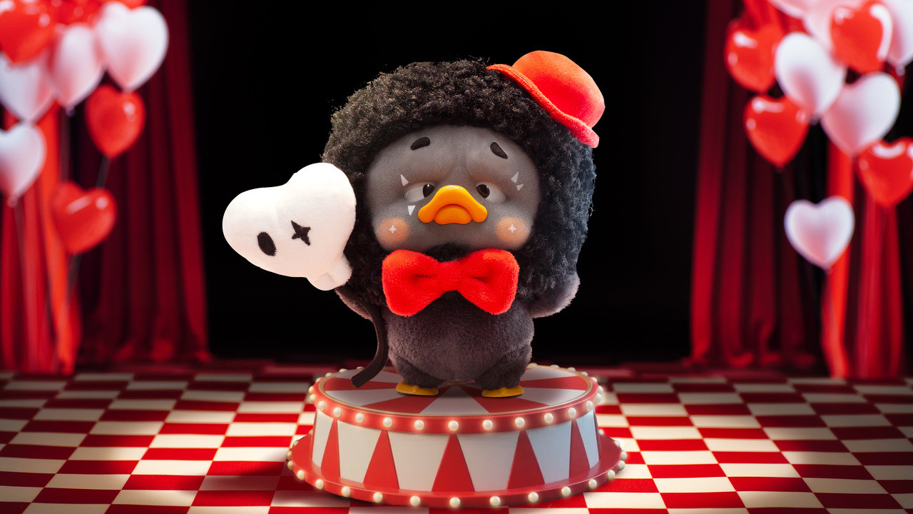 Pocket Upset Duck - Colourful Player Duck Series Blind Box