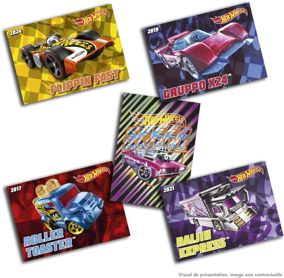 Panini Hot Wheels On The Road Trading Card Collection